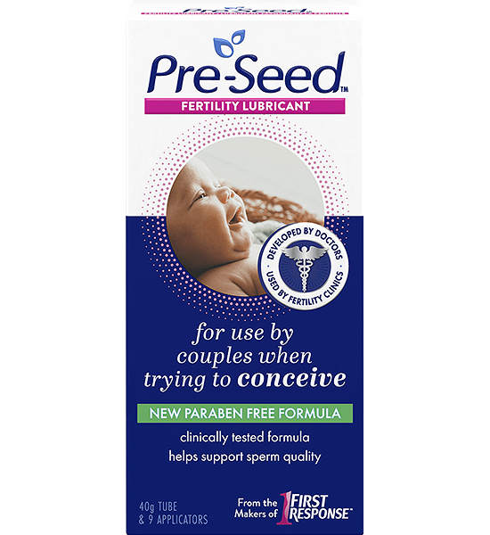 First Response Pre-Seed Fertility Lubricant.